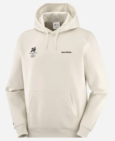 Salomon Logo Hoodie Milano Cortina 2026 Winter Olympics Edition