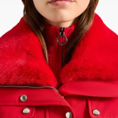 Sierra Belted Fur Jacket