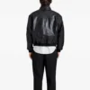 Sterling Zip Leather Bomber