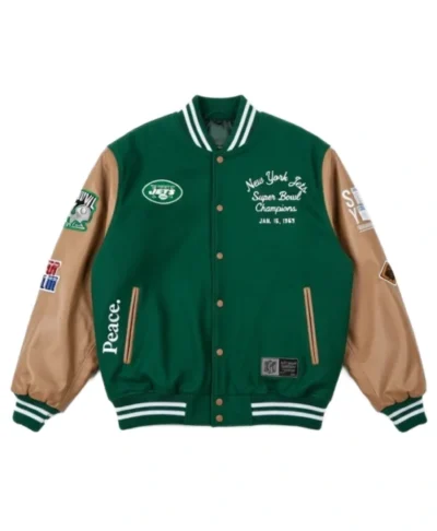 Super Bowl 1969 NY Jets vs Baltimore Colts Varsity Jacket