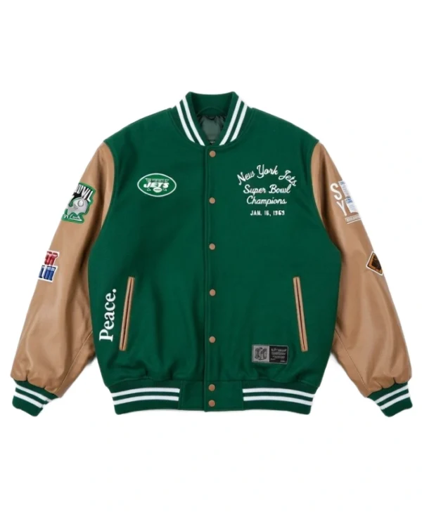 Super Bowl 1969 NY Jets vs Baltimore Colts Varsity Jacket