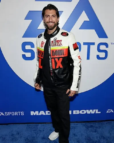 Super Bowl LX Jason Tartick Leather Jacket
