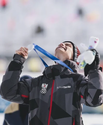 Team Austria Winter Olympics 2026 fan jacket