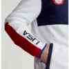 Team USA 2022 Olympics Closing Ceremony Navy & White Jacket