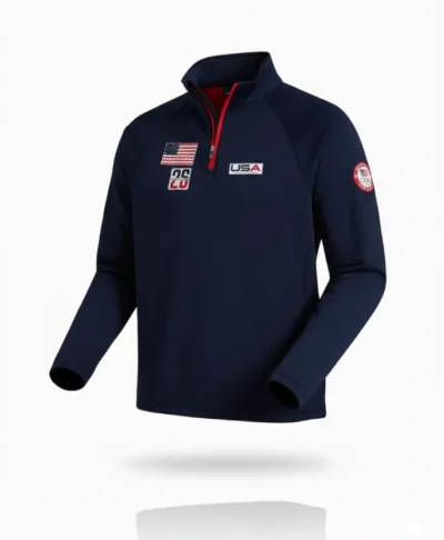 Team USA Quarter Zip Jacket