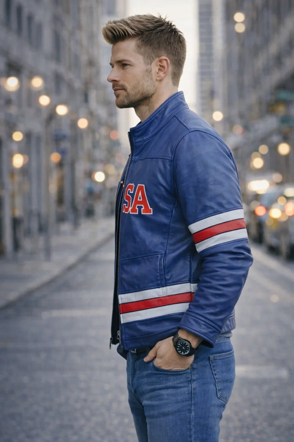 Team Usa 2026 Olympic connor hellebuyck jacket