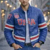 USA 2026 Olympics hockey jacket Hellebuyck