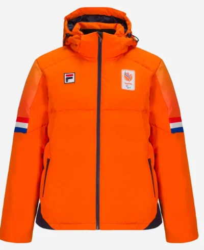 Xandra Velzeboer Olympic 2026 MAE Quilted Puffer Jacket