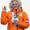 Xandra Velzeboer Olympic 2026 MAE Quilted Puffer Jacket