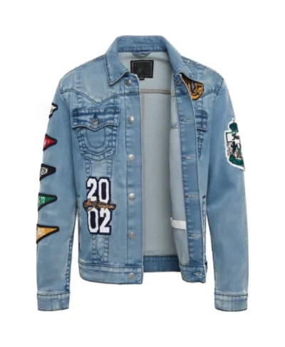 2026 True Religion Patch Denim Jacket