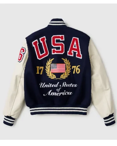 2026 USA 250 Varsity Letterman Jacket