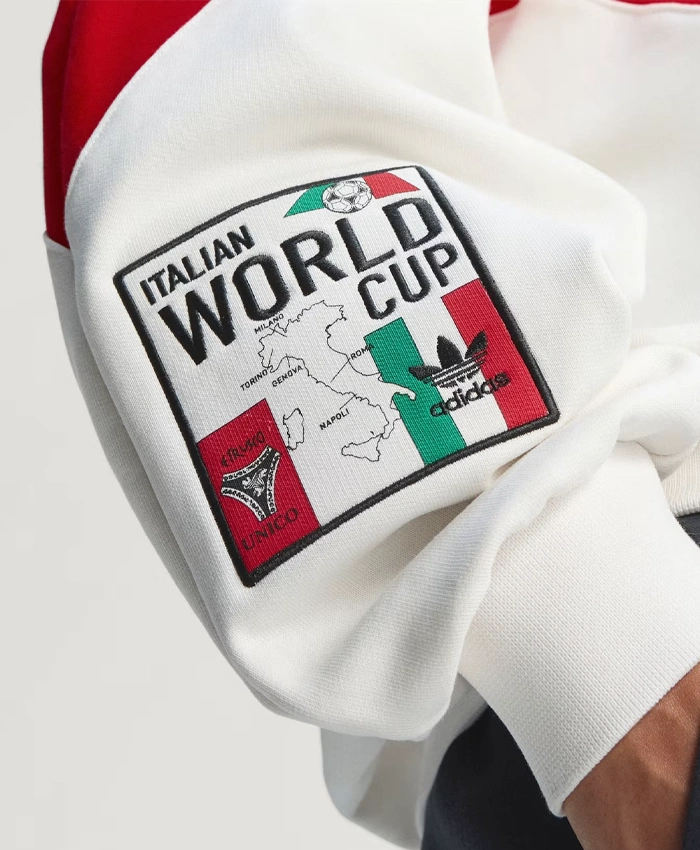 Adidas Italy Coppa Del Mundo Crew Sweatshirt