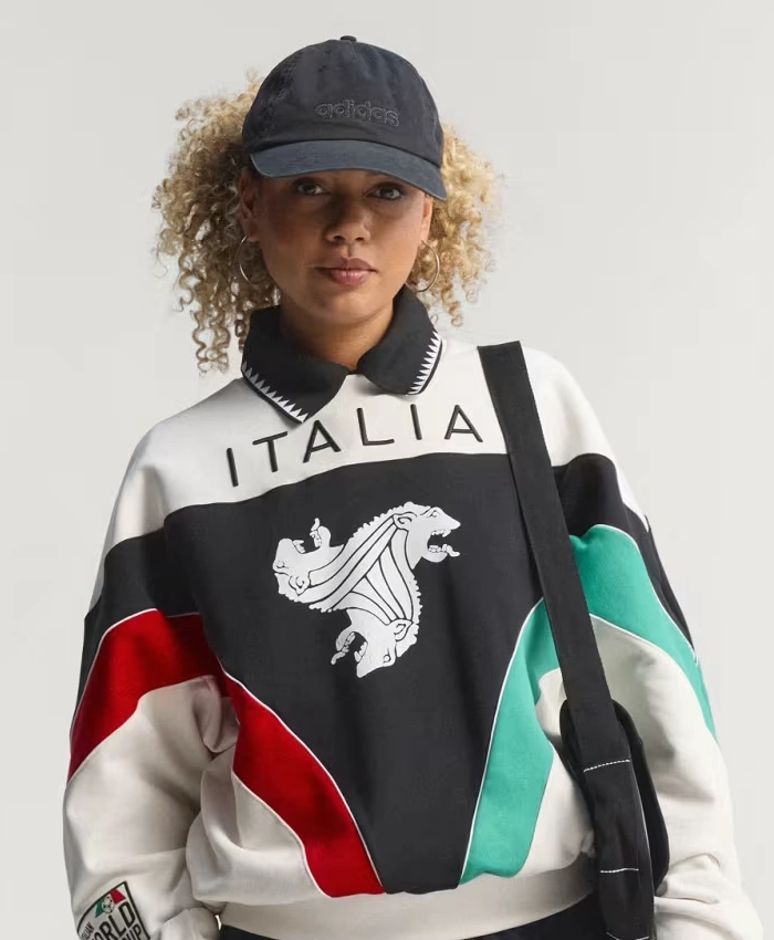 Adidas Italy Coppa Del Mundo Crew Sweatshirt