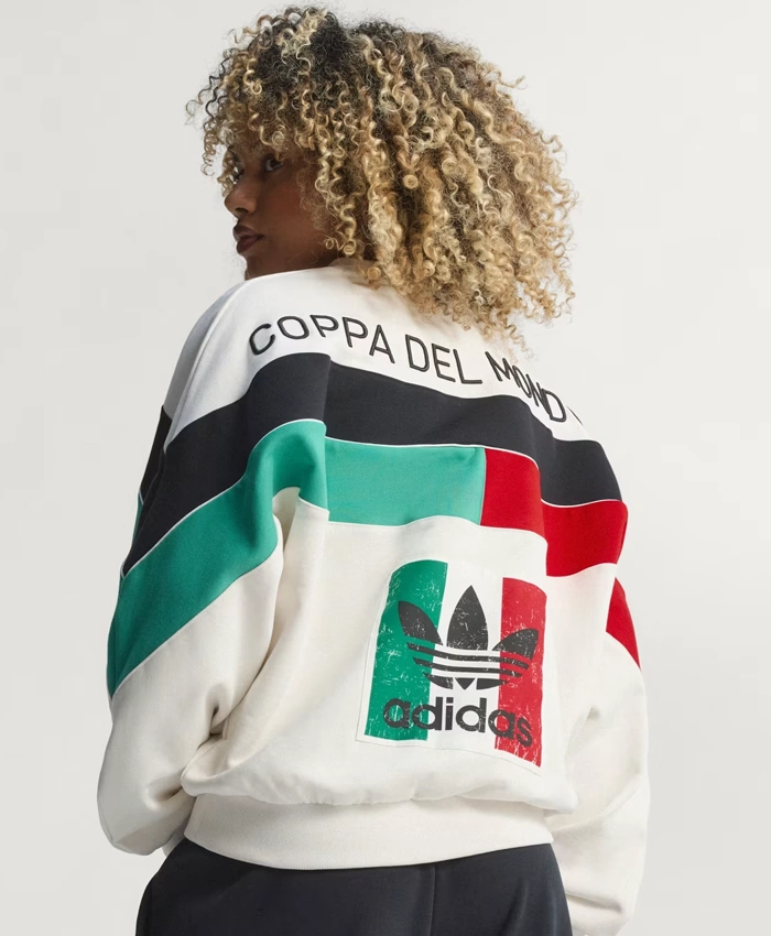 Adidas Italy Coppa Del Mundo Crew Sweatshirt