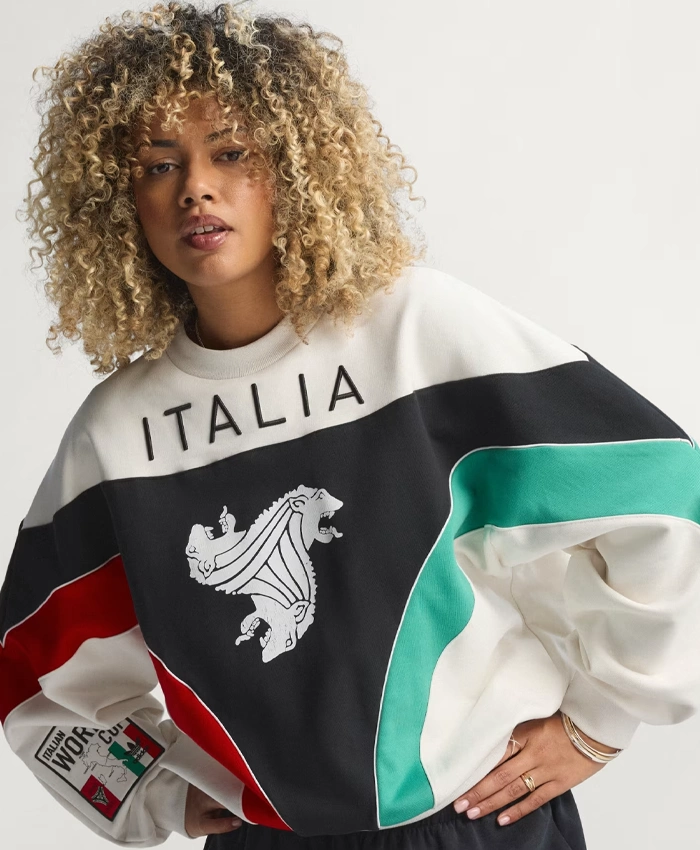 Adidas Italy Coppa Del Mundo Crew Sweatshirt