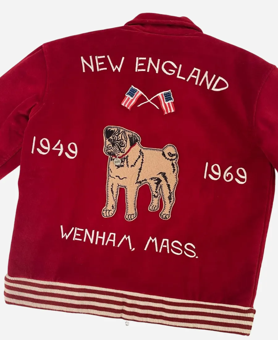 BTS V Bode Wenham Souvenir Red Jacket