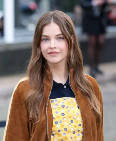 Barbara Palvin Miu Miu AW26 Brown Jacket