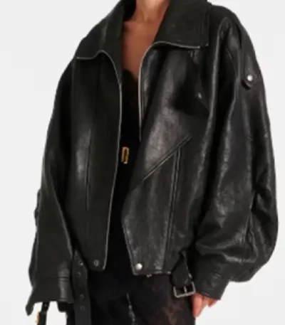 Beau Garrett Black Leather Jacket 2026