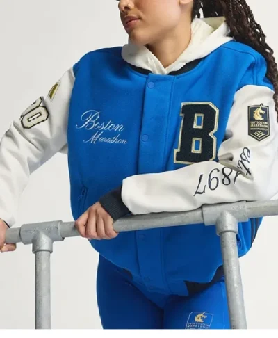 Boston Marathon Varsity Jacket