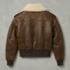 Brown Shearling Fashion Jacket