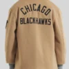 CM Punk Signature Blackhawks Cashmere Jacket