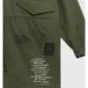 Carnival x Oasis Legendary green jacket