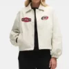 Carolina Hurricanes Heathered Bone Coach’s Jacket