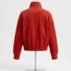 Celebrity Style Red Jacket