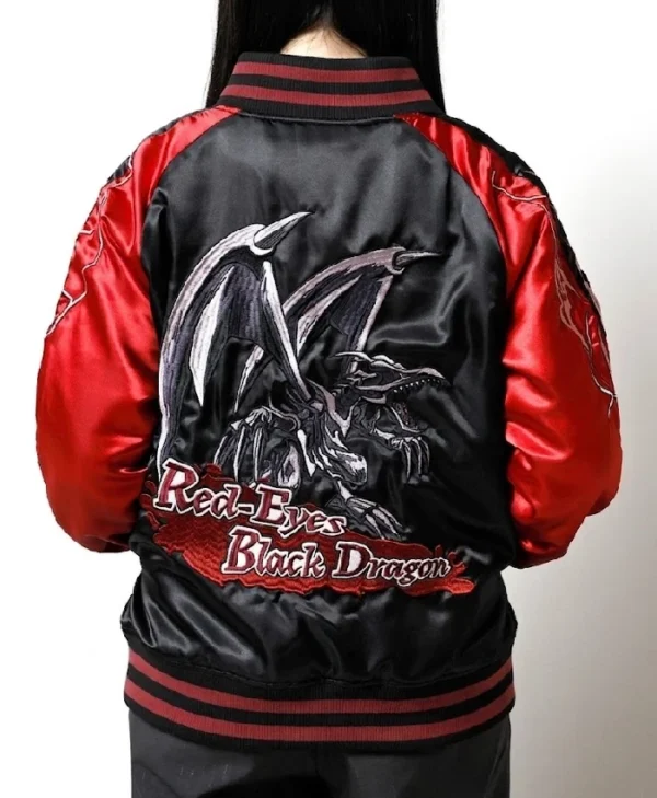 Charajan x Yu-Gi-Oh! Graphic Souvenir Jacket