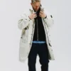 Charlie Hunnam x Stone Island SS26 Denim Parka Jacket