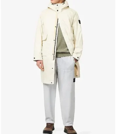 Charlie Hunnam x Stone Island SS26 Denim Parka Jacket