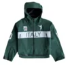 Chief Keef Italy Green Hooded Jacket