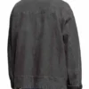 Chinese New Year 2026 Dark Gray Denim Jacket