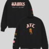 Debbi Snax Atlanta Hawks Crewneck Sweatshirt