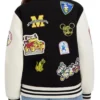 Disney collaboration varsity jacket