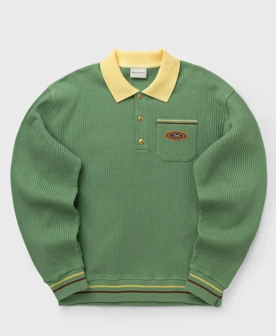 Drôle de Monsieur Polo Green Shirt