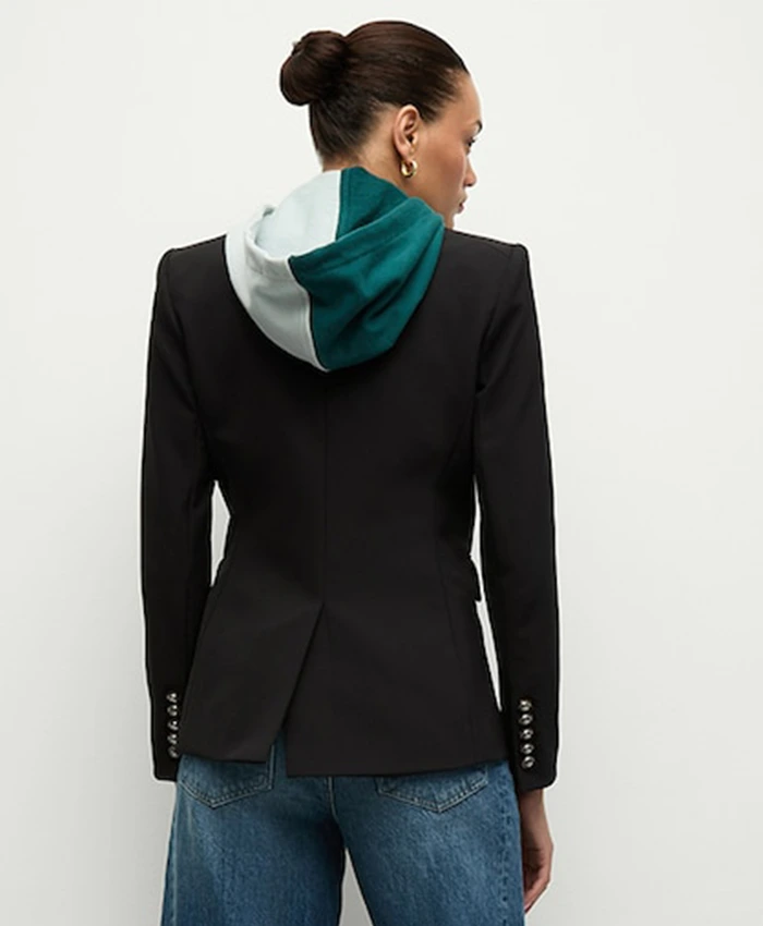 Eagles x Veronica Beard Black Dickey Blazer