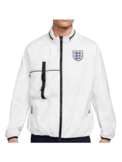 England 2024 Euro White Jacket