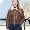 Erin Doherty LV Show 2026 Jacket