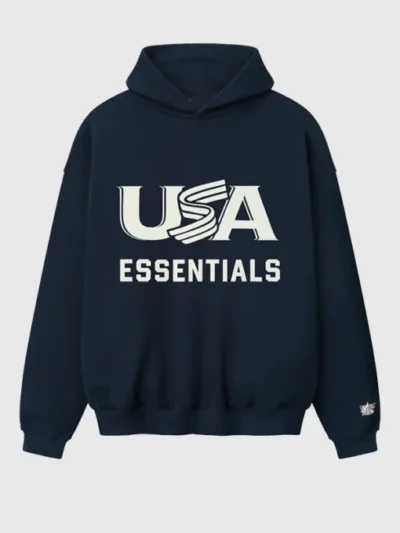 Essentials USA Baseball Sport Hoodie