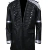 FFXV Kingsglaive Black Leather Coat