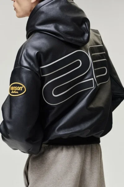 Fear of God x Vanson Essentials Leather Hooded Bomber