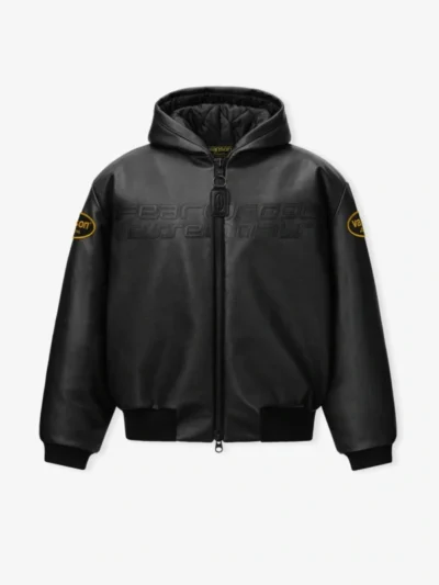 Fear of God x Vanson Essentials Leather Hooded Bomber