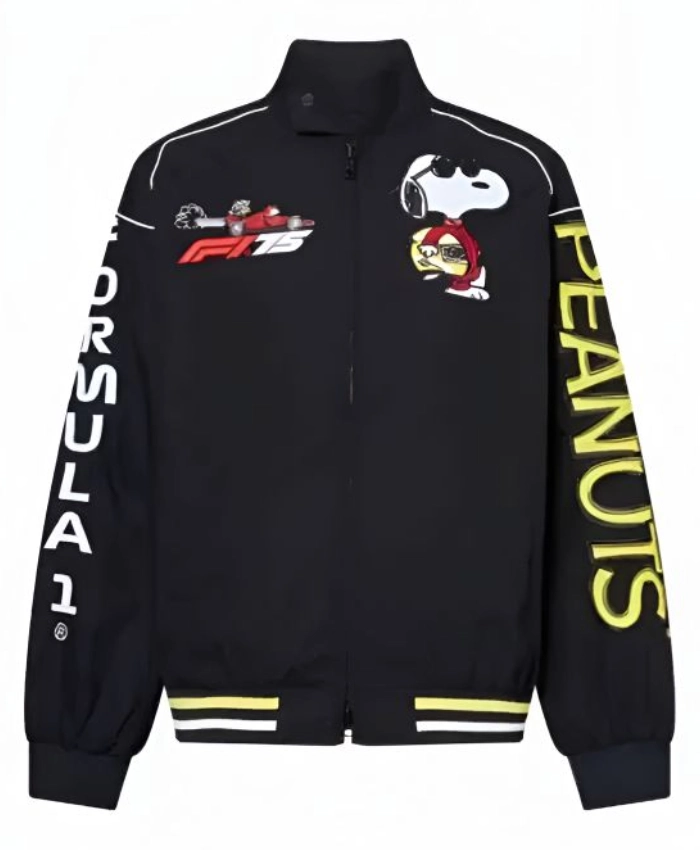 Formula 1 x Peanuts F175 Snoopy Racing Black Jacket