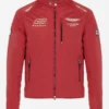GB Hacket Astin Martin F1 Racing Red Jacket
