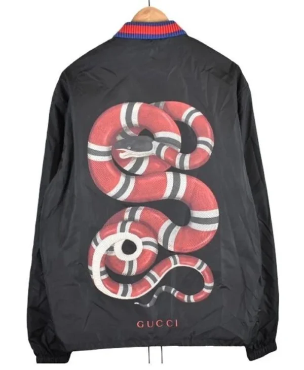 GUCCI Statement Snake Bomber Jacket