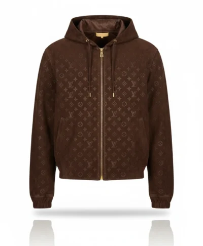 Jake Paul 2026 Olympic LV Brown Hoodie
