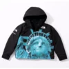 Jules Kounde Supreme X North Face’s Statue of Libertyblack Jacket