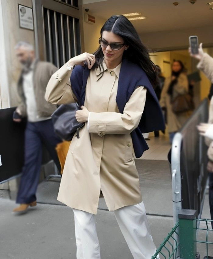 Kendall Jenner Street Style Coat