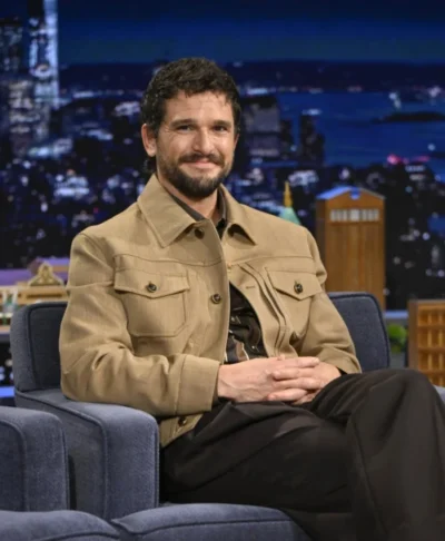 Kit Harington Studio 6B S04 Trucker Jacket